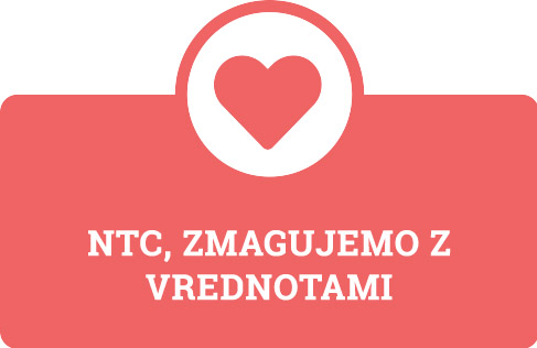 ntc zmagujemo NTC rdeč gumb